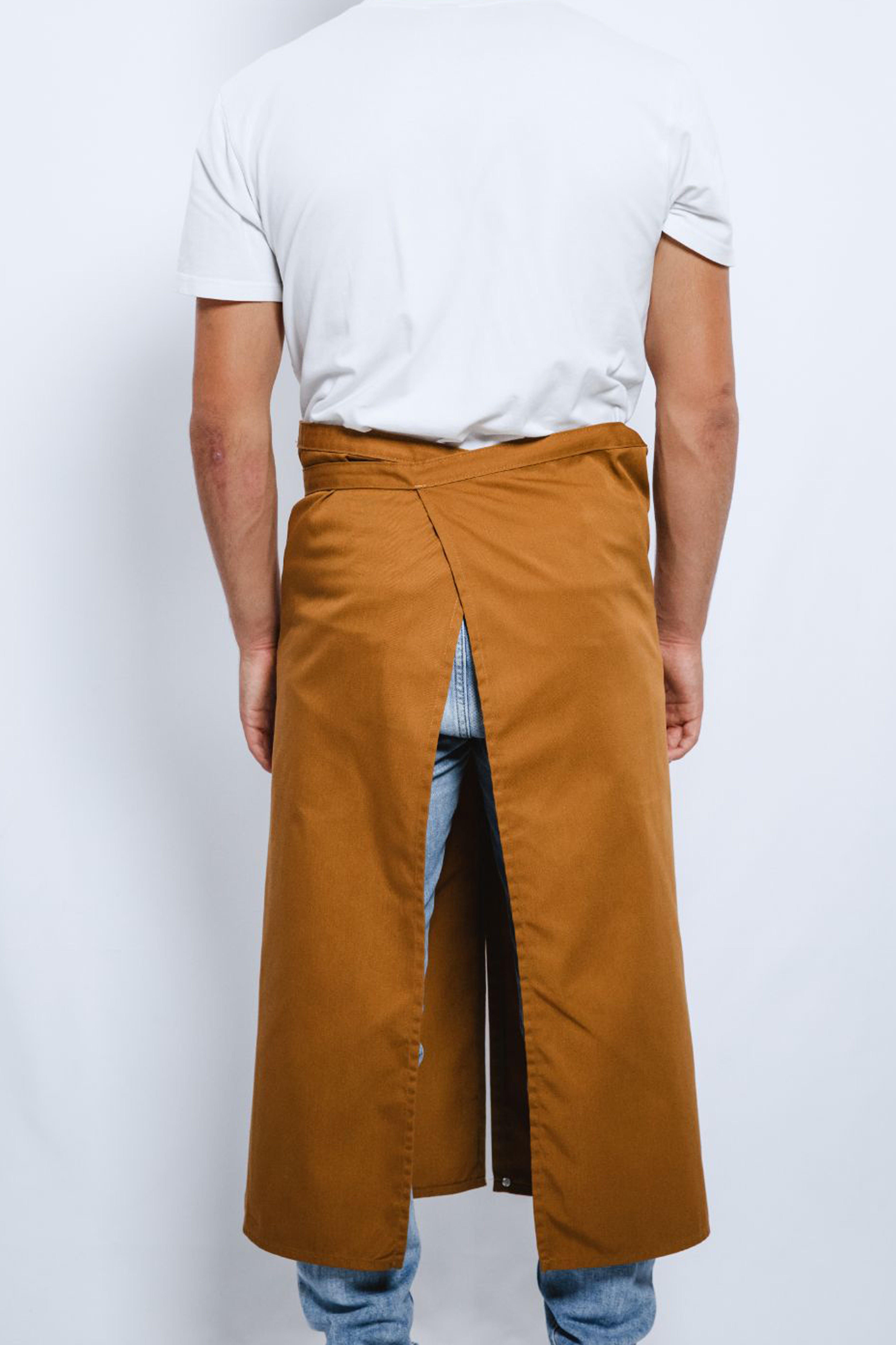Bib Apron Orange